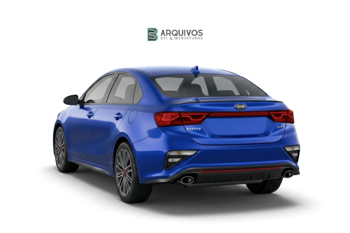 Modelo 3D STL - Kia Forte GT 2019 — foto 3
